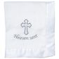 Lambs & Ivy Heaven Sent Baby Blanket in White, , large