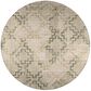Dalyn Rug Company Sedona Geometric 8" Round Moss Indoor/Outdoor Area Performance Rug, , large