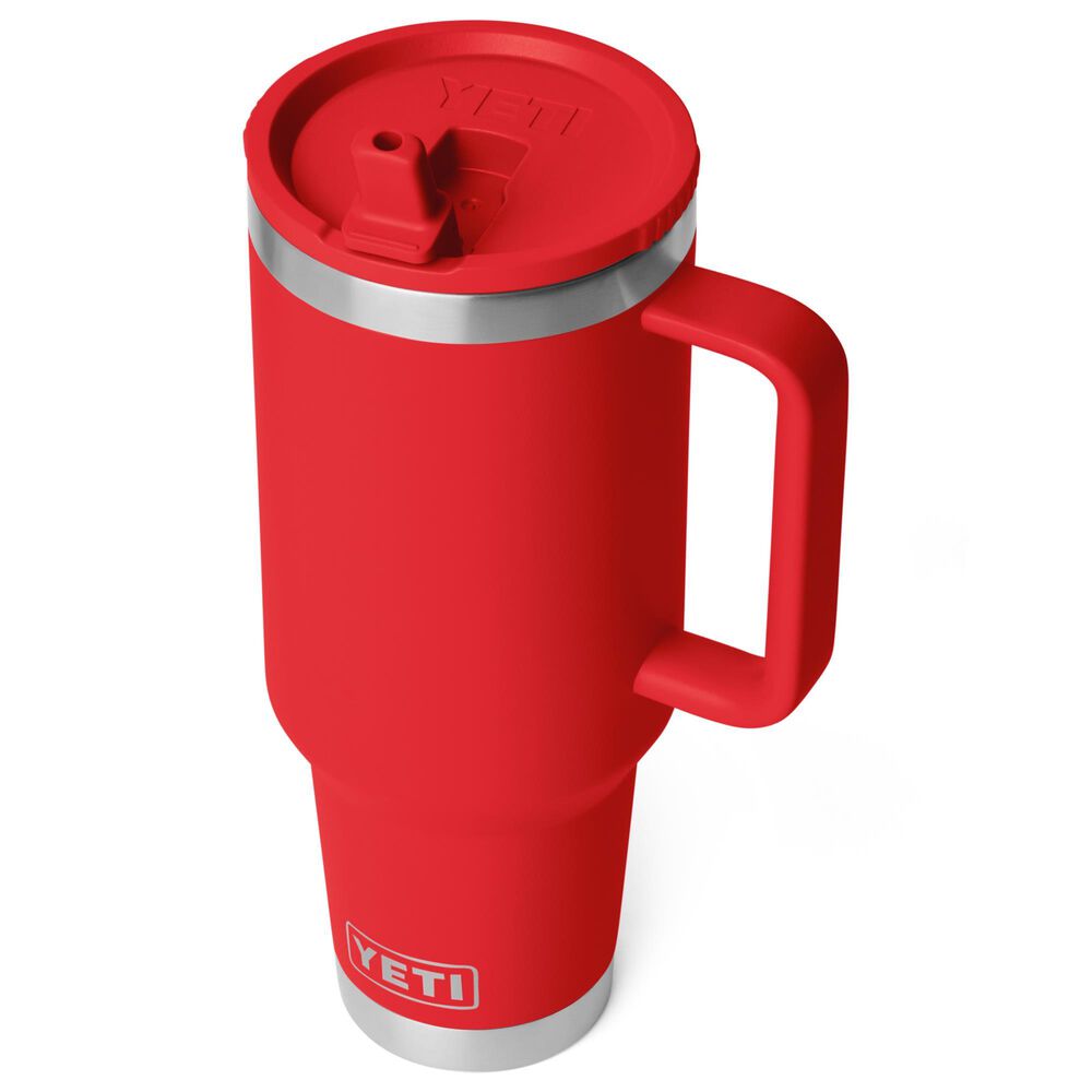 YETI Rambler 40 oz Travel Str Mug Rescue Red, , large