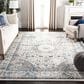Safavieh Evoke EVK220D 11" x 15" Gray and Ivory Area Rug, , large