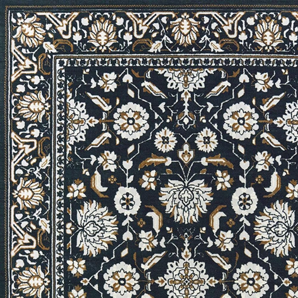 Oriental Weavers Bowen 534L 5&#39;3&quot; x 7&#39;6&quot; Navy Area Rug, , large