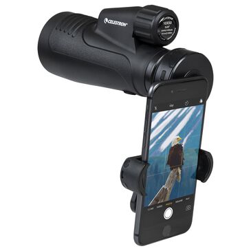 Celestron Outland X 10x50 Monocular w/ Smartphone Adapter, , large