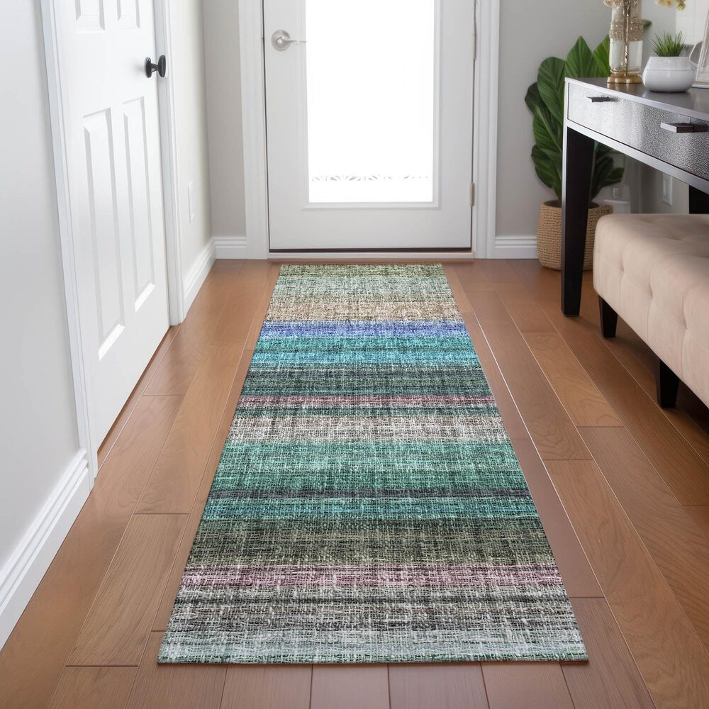 Dalyn Rug Company Portico PO2 Sage 2&#39;3&quot; x 7&#39;6&quot; Runner, , large