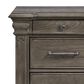 Mayberry Hill Kings Court 3-Drawer Nightstand in Grey, , large