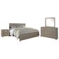 Signature Design by Ashley Culverbach 4 Piece King Bedroom Set in Driftwood Gray, , large