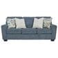 Ashley Cashton Stationary Sofa in Blue, , large