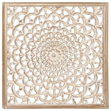 Maple and Jade 36" x 36" Wall Decor in Light Brown, , large