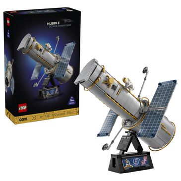 LEGO Icons Hubble Space Telescope Building Set, , large