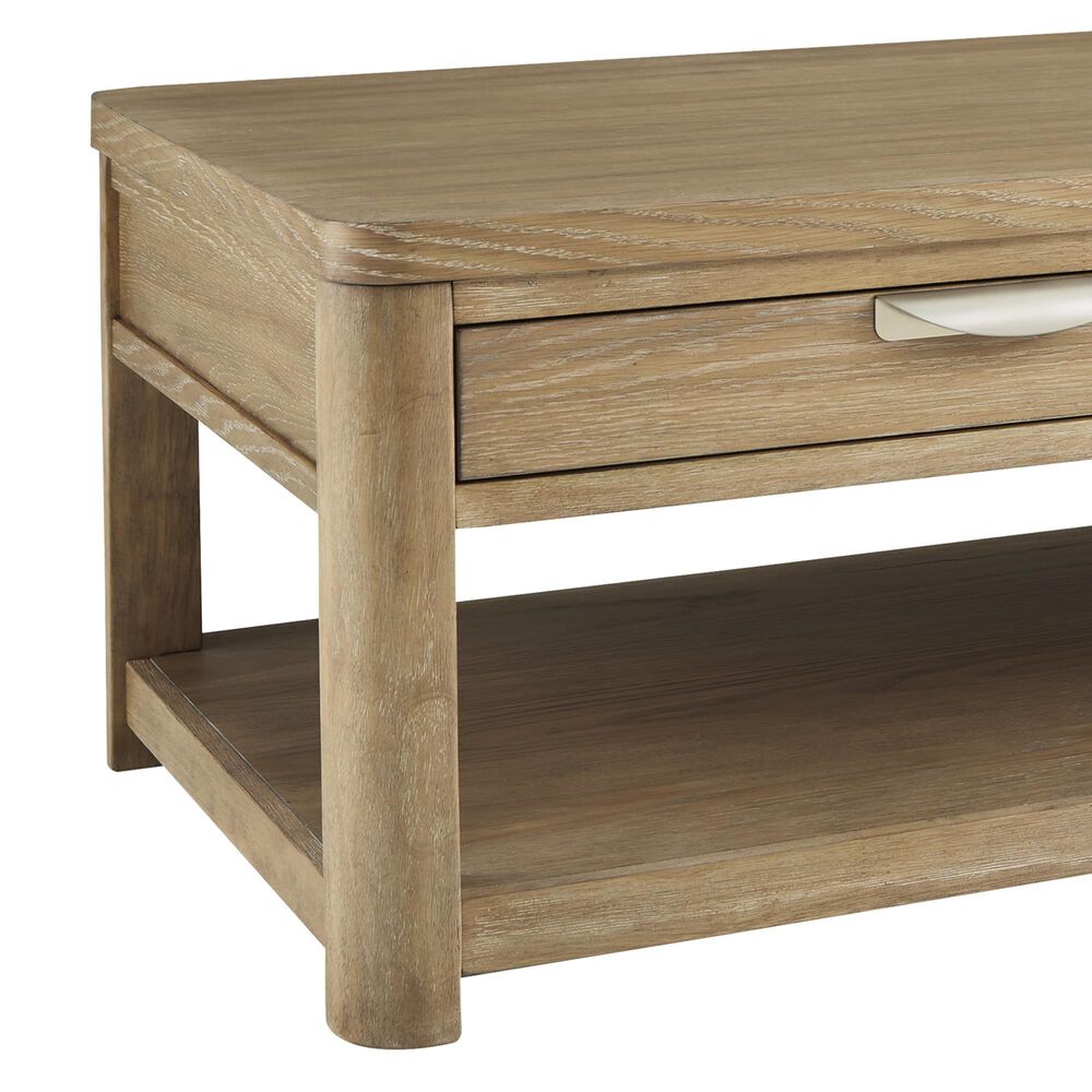 Ashley Rencott Rectangular Coffee Table in Light Brown, , large