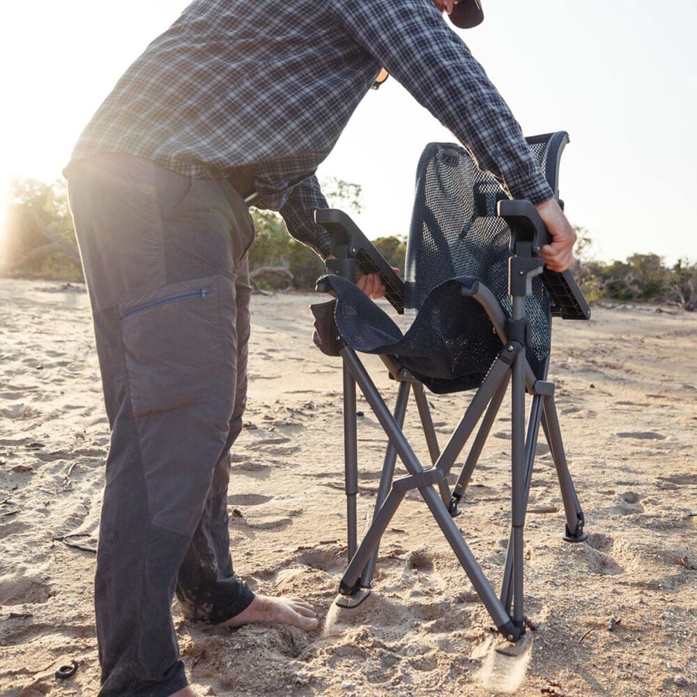 YETI Trailhead Camp Chair with Navy Cushion in Black, , large