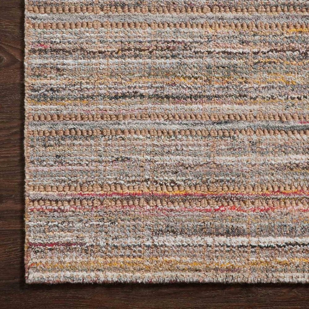 Loloi Jamie 4&#39; x 6&#39; Natural and Multicolor Area Rug, , large