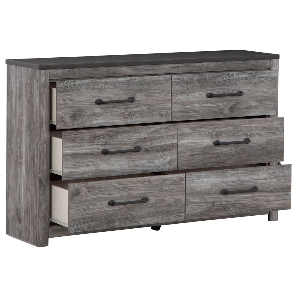 Ashley Bronyan 4-Piece Queen Bedroom Set in Dark Gray, , large