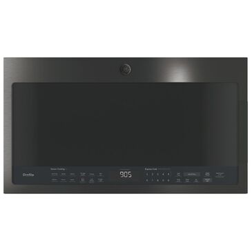 GE Profile 2.1 Cu. Ft. Over the Range Sensor Microwave Oven in Black Stainless, , large