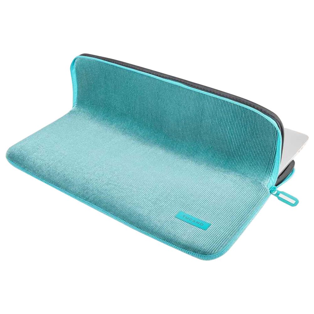 Tucano 14&quot; Velluto Neoprene Sleeve in Petrol Blue, , large