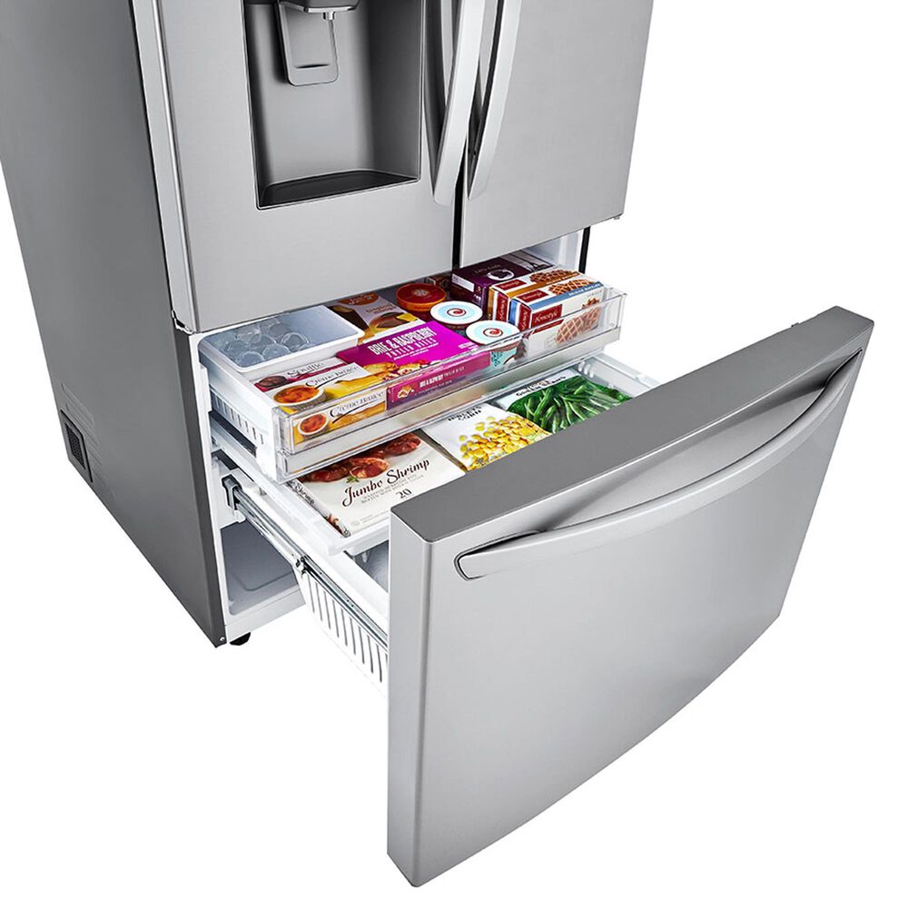 LG 30 Cu. Ft. Door-in-Door French Door Refrigerator with Craft Ice in PrintProof Stainless Steel, , large