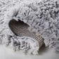 Safavieh August Shag 6"7" x 9" Silver Area Rug, , large
