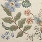 Rifle Paper Co Crafted by Cloth and Company Silhouette 2"3" x 3"9" Cream Area Rug, , large
