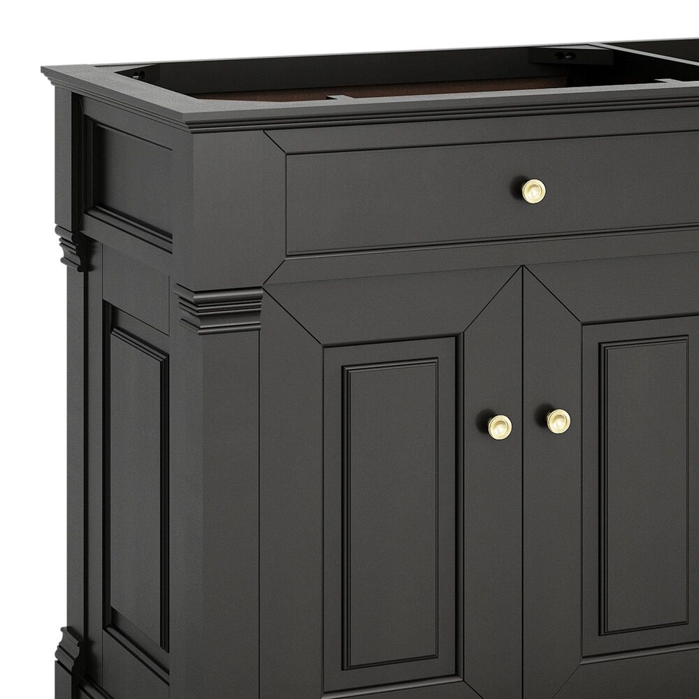 James Martin Vanities Brookfield 72" Double Bathroom Vanity Cabinet in Black Onyx, , large