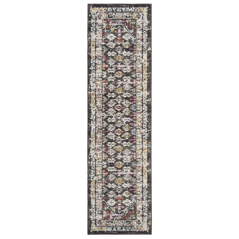 Safavieh Monaco MNC255T 2"2" x 8" Brown and Grey Runner, , large