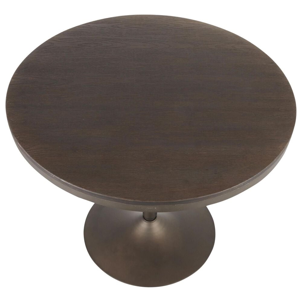 Lumisource Dakota Dining Table in Espresso - Table Only, , large