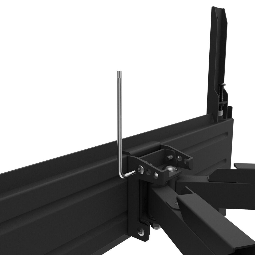 Kanto Full Motion Anti-Theft TV Wall Mount for 37" - 65" TVs in Black, , large