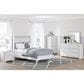 Ashley Mollviney Full Panel Bed in Matte White, , large