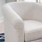 Linon Home Decor Bonnie Swivel Chair in Bone, , large