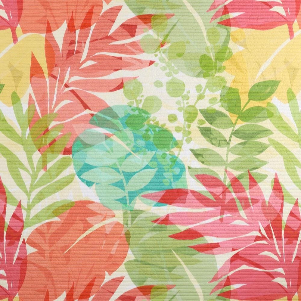 J. Queen New York Tiki 2-Piece Twin/Twin XL Quilt Set in Fuchsia, , large