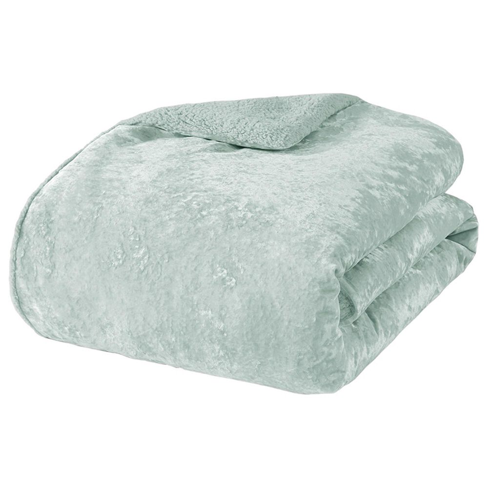 Hampton Park Mira 2-Piece Twin/Twin XL Reversible Comforter Set in Aqua, , large