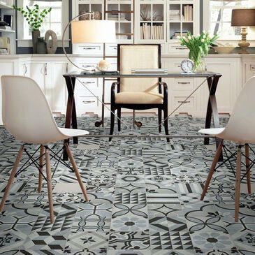 Shaw Revival Mix Agate 8" x 8" Porcelain Tile, , large