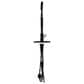 MS International AcquaLuxe Curved Pull-Down Sprayer Kitchen Sink Faucet with Deckplate in Matte Black, , large