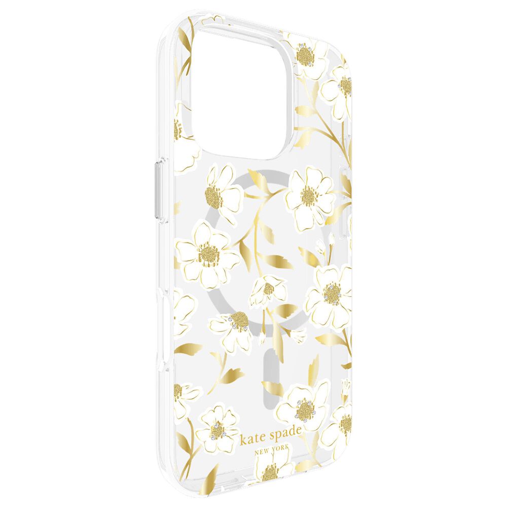 Kate Spade Protective MagSafe Case for Apple iPhone 16 Pro in Sunshine Floral, , large