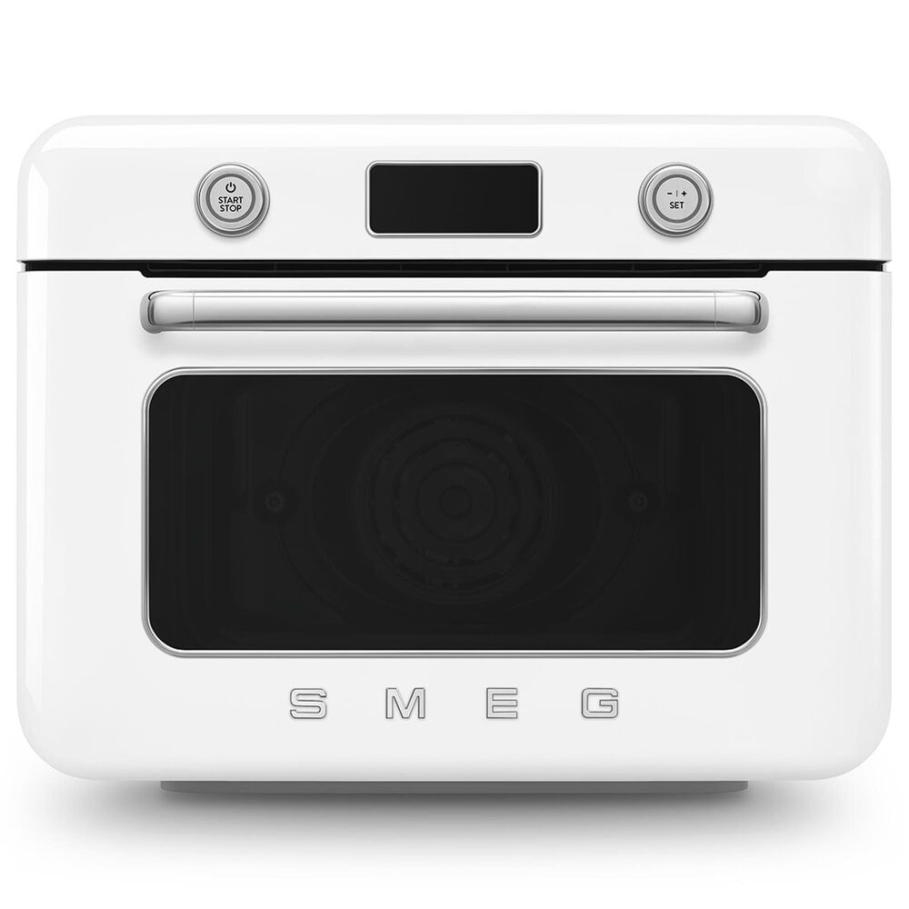 SMEG 10-in-1 Countertop Combination Oven in White, , large