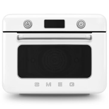 SMEG 10-in-1 Countertop Combination Oven in White, , large