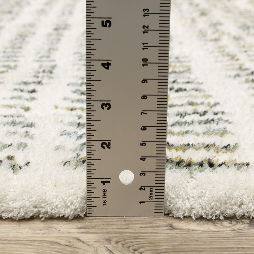 Oriental Weavers Galileo GAL02 Ivory and Multicolor 5&#39;3&quot; x 7&#39;6&quot; Area Rug, , large