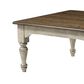 Flexsteel Plymouth Square Cocktail Table in Distressed Gray and White, , large