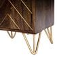 Butler Specialty Company Alda Chairside Chest in Medium Brown, , large