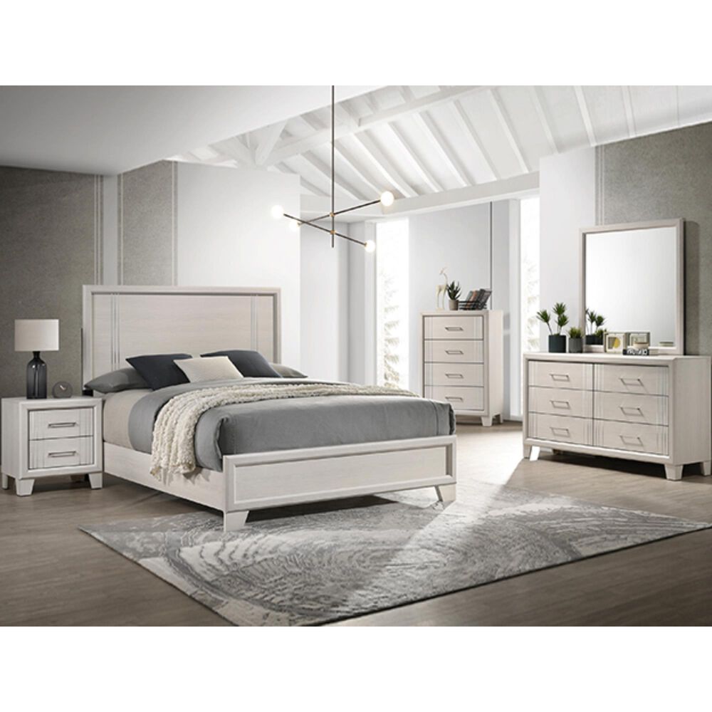 Claremont Charlie Dresser Mirror in White, , large
