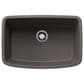 Blanco Valea 27" Single Bowl Kitchen Sink in Volcano Gray, , large
