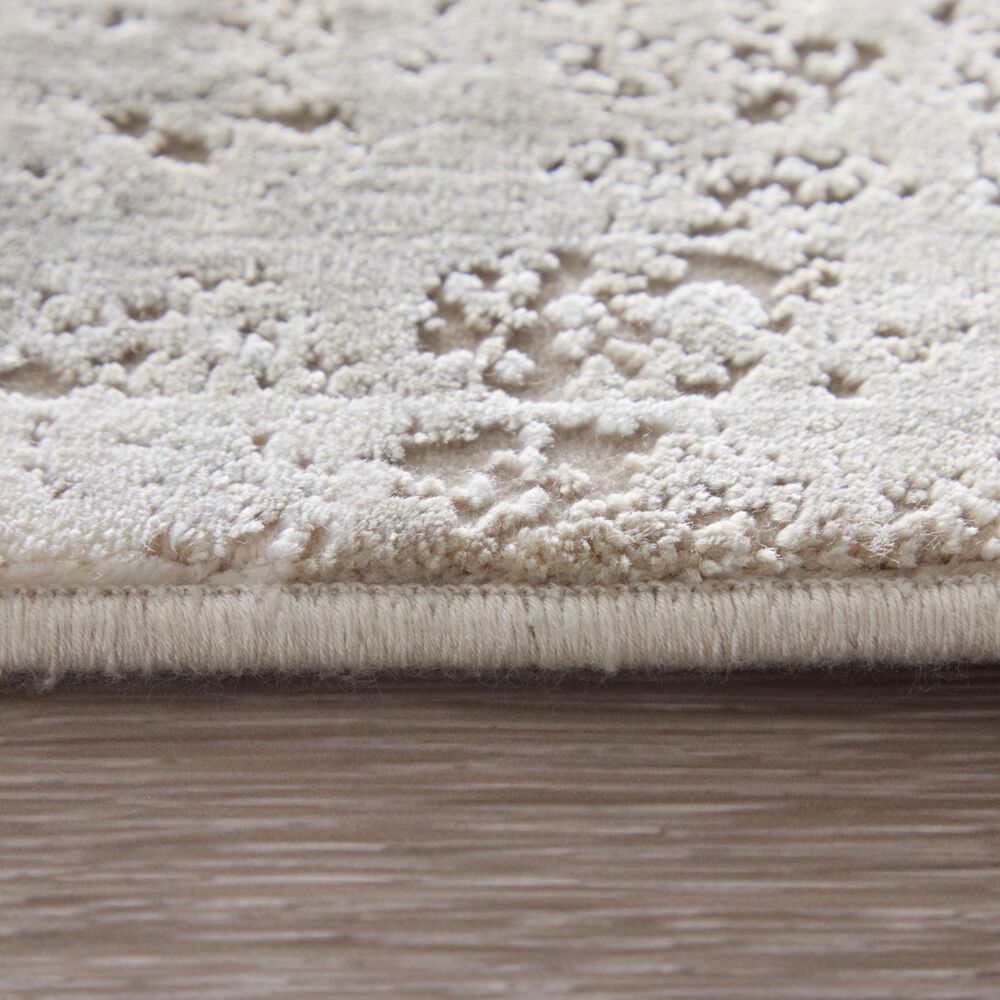 Feizy Cadiz Ivory and Beige 3'1" x 5' Area Rug, , large