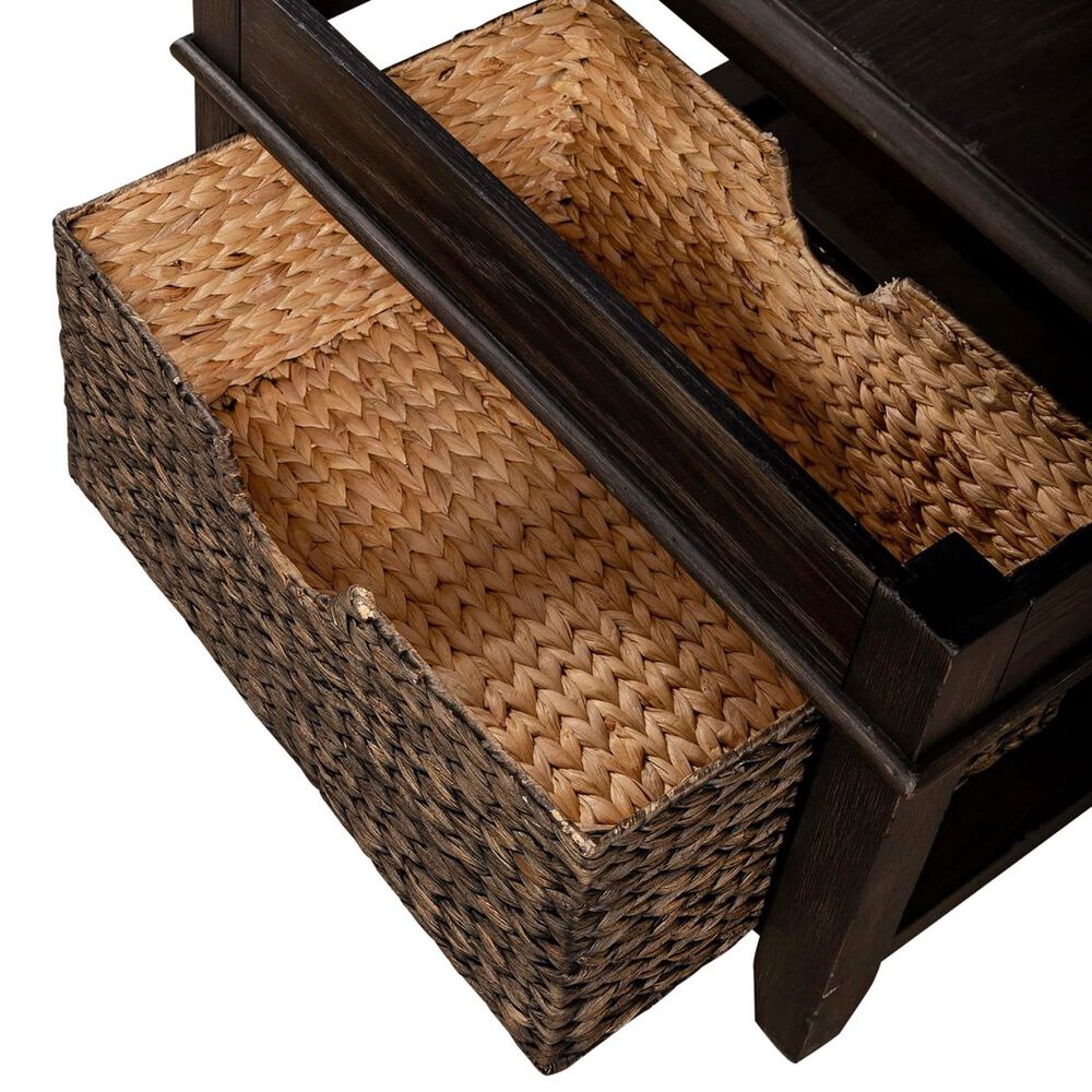 Belle Furnishings Mill Creek Lift Top Cocktail Table in Peppercorn, , large