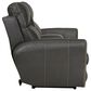 Catnapper Fredda Power Reclining Console Loveseat with Power Headrest in Anthracite, , large