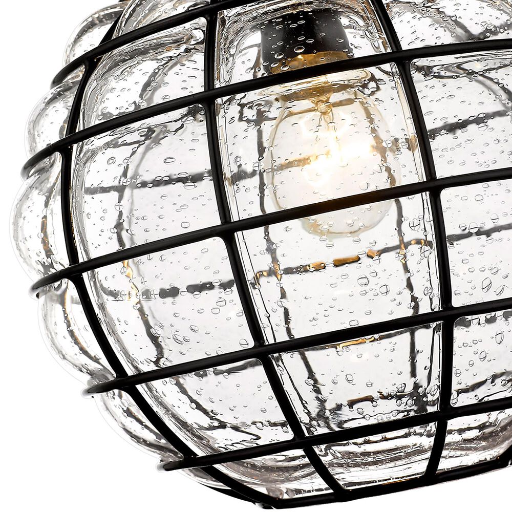 Golden Lighting Powell Small Pendant in Matte Black, , large