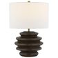 Southern Lighting Martin Table Lamp in Dark Brown and Gold, , large