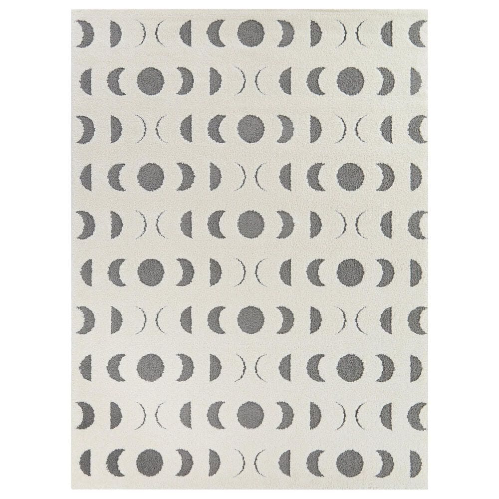 Balta Rugs Eclipse 5"3" x 7" Gray Area Rug, , large