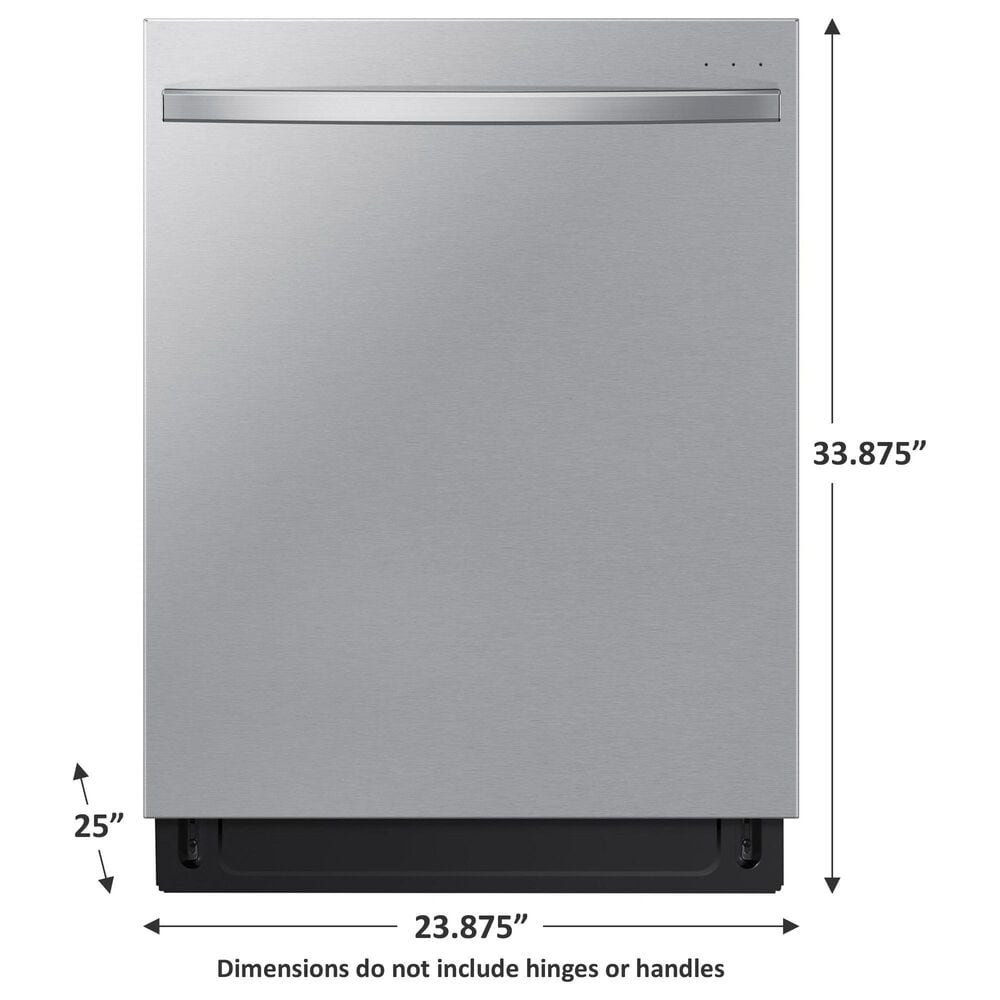 Samsung 24&quot; Built-In Bar Handle Dishwasher with StormWash+ in Fingerprint Resistant Stainless Steel, , large