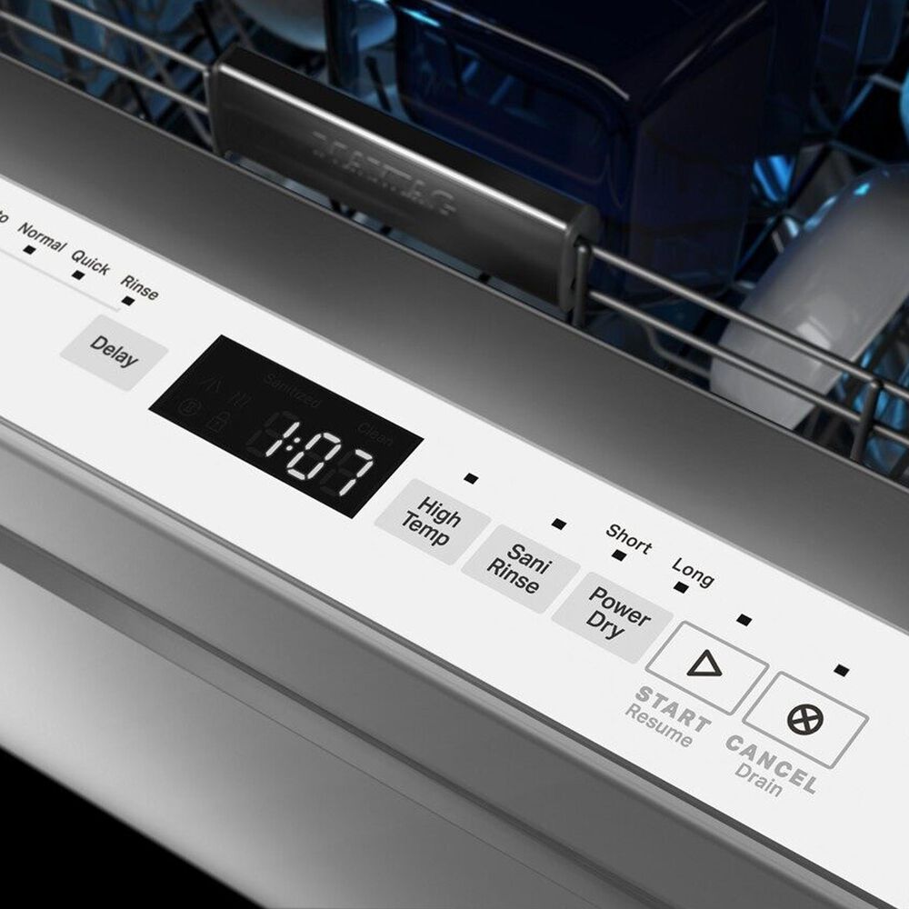 Maytag 24" BuiltIn Top Controls Dishwasher in White NFM