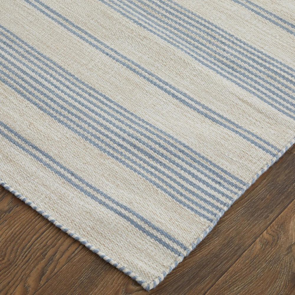 Feizy Duprine 4&#39; x 6&#39; Blue Area Rug, , large