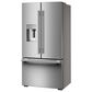KitchenAid 24 Cu. Ft. Counter-Depth French Door Smart Refrigerator with External Water Dispenser in PrintShield Stainless Steel, , large