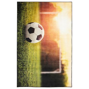 Karastan Prismatic Z0336 A416 3"4" x 5" Multicolor Kids Area Rug, , large